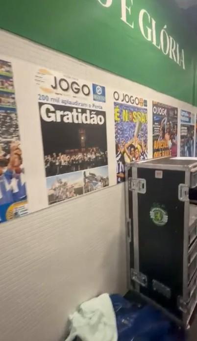 V站体育直播-葡体不满波尔图在客队更衣室贴夺冠海报挑衅,波尔图:早就贴那了